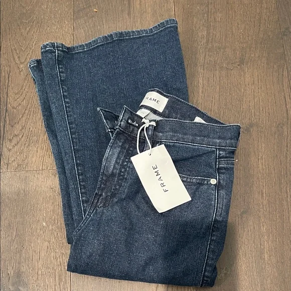 Frame Le High Dark Wash Jeans 25 NWT - Picture 1 of 2